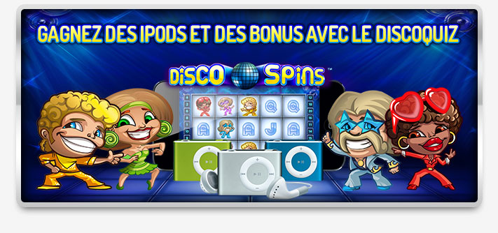 gagnez des ipods et des bonus avec casino 777 Disco-spins-blog-fr