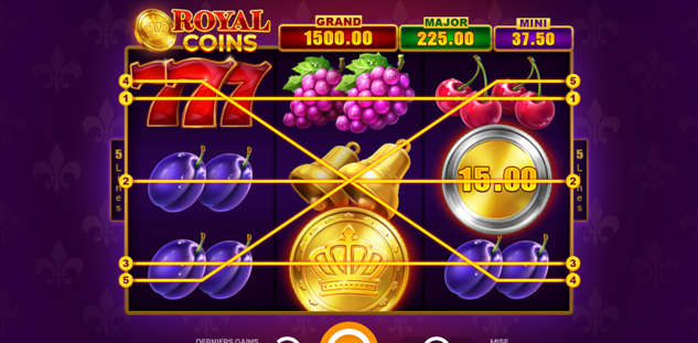 Royal Coins : Hold and Win