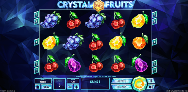 243 Crystal Fruits Reversed