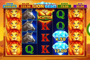 Lion Gems : Hold and Win
