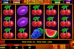 Hot Fruits 20 Cash Spins
