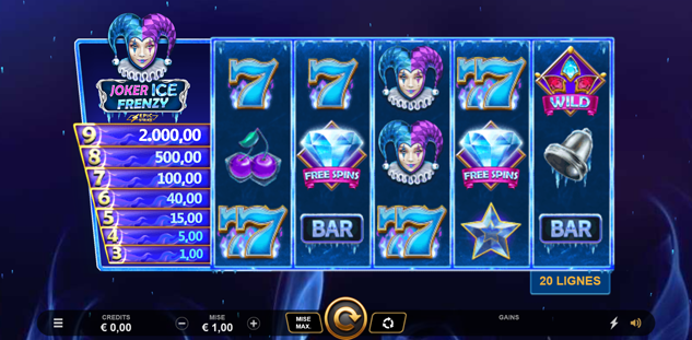 Joker Ice Frenzy Epic Strike