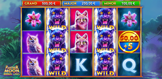 Panther Moon Bonus Lines