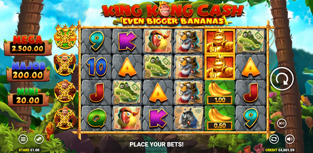 King Kong Cash Even Bigger Bananas
