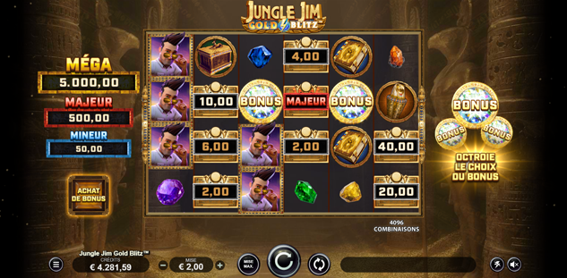 Jungle Jim Gold Blitz