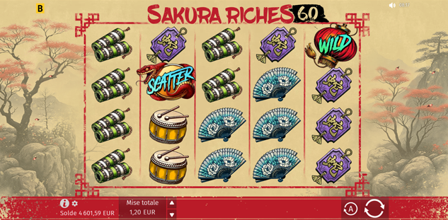 Sakura Riches 60