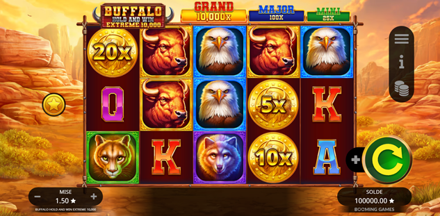 Buffalo Hold & Win Extreme 10 000