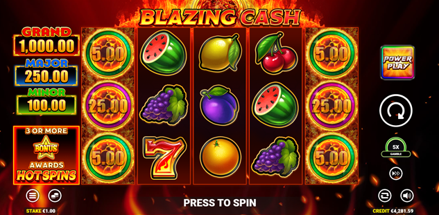Blazing Cash