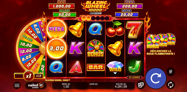 Blazing Wheel 10000