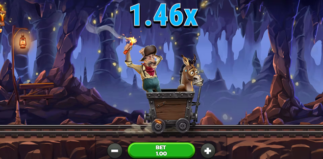 Miner Donkey Rider Crashback