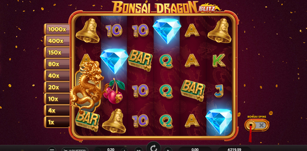 Bonsai Dragon Blitz Dream Drop